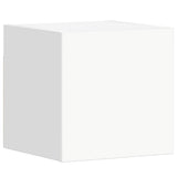 3 Piece TV Cabinet Set White Engineered Wood 3078656