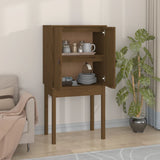 Highboard Honey Brown 60x40x120 cm Solid Wood Pine 821747