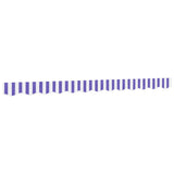 Replacement Fabric for Awning Valance Blue and White Stripe 3 m 367744