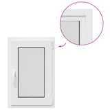 Basement Window "RISOR" 50x75 cm Tilt&Turn DIN Right White 4108298