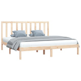 Bed Frame without Mattress Solid Wood Pine 200x200 cm 3105180