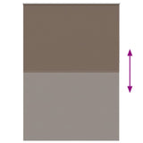 Roller Blind Blackout 160 x 230 cm Coffee 240178