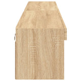 TV Cabinets with LED Lights 2 pcs Sonoma Oak 100x30x30 cm 837160