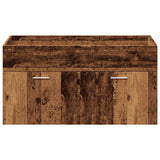 4 Piece Bathroom Furniture Set Old Wood Engineered Wood 3328601