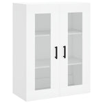 Highboard White 69.5x34x180 cm Engineered Wood 3198537