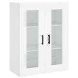 Highboard White 69.5x34x180 cm Engineered Wood 3198537
