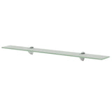 Floating Shelves 2 pcs Glass 80x10 cm 8 mm 3051515