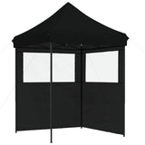 Party Tent Folding Black 200 x 200 x 306 cm Oxford Fabric 42023528