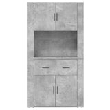Highboard Concrete Grey Engineered Wood 3185371