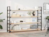 Floating Shelves 2 pcs 160x30x2 cm Untreated Solid Wood Acacia 3279388