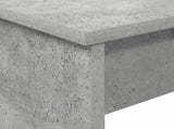 Keyboard Stand Concrete Grey 120 x 32 x 64 cm Engineered Wood 899490