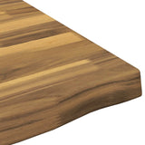 Live Edge Table Top 90 x 60 x 3.5 cm Rectangular White 938538