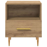 Bedside Table 2 pcs Brown 40 x 35 x 47.5 cm Engineered Wood 882078
