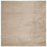 Rug HUARTE Short Pile Soft and Washable Sand 200x200 cm 375061