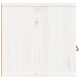 Wall Cabinets 2 pcs White 80x30x30 cm Solid Wood Pine 818378
