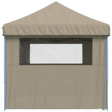 Party Tent Pop-up Taupe 580 x 292 x 315 cm Oxford Fabric 3415554