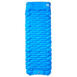 Self Inflating Camping Mattress with Pillow 1-Person Blue 4007105