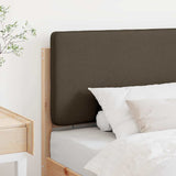 Upholstered Headboard Brown and Taupe 90 cm Solid Pine Wood 880091
