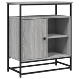 Sideboard Grey Sonoma 69x35x80 cm Engineered Wood 835547