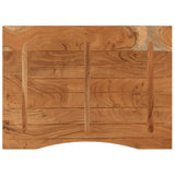 Desk Top 110x80x2.5 cm Rectangular Solid Wood Acacia 370176