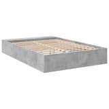 Bed Frame without Mattress Concrete Grey 135x190 cm Double 3280590