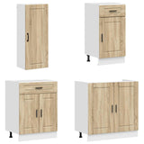 Kitchen Unit PORTO 8 pcs Sonoma Oak Engineered Wood 3438165