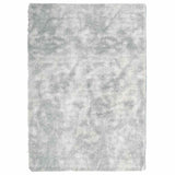 Shaggy Rug High Pile NAVARRA Silver Grey 240x340 cm Polyester 4102860