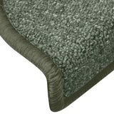 Stair Mats 30 pcs 65x24x4 cm Dark Green Half Round Large 3365757