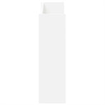 Wall Shoe Cabinet 2 pcs White 80x18x60 cm Engineered Wood 806742