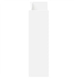 Wall Shoe Cabinet 2 pcs White 80x18x60 cm Engineered Wood 806742
