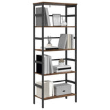 Bookshelf Smoked Oak 60 x 29.5 x 149 cm Engineered Wood 883930