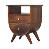 Split Chestnut Bedside IN3615