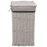 Laundry Basket White Willow 286978