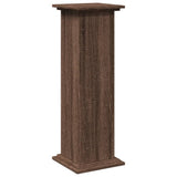 Display Stand with Storage Brown Oak 31x30x90 cm Engineered Wood 854613