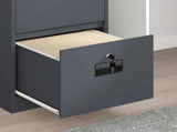 File Cabinet Anthracite 45.5 x 42 x 139 cm Cold-Rolled Steel 891624