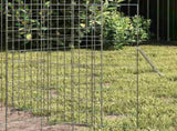 Rabbit Cage Silver 600 x 78 x 78 cm Galvanised Steel 42019235