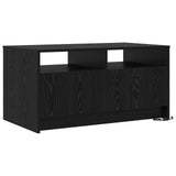 Coffee Table Black Oak 90 x 50 x 45 cm Engineered Wood 8004684
