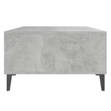Coffee Table Concrete Grey 103.5x60x35 cm Engineered Wood 806026