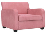 Armchair Pink Velvet 42043416
