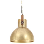 ZNTS Industrial Hanging Lamp 25 W Brass Round 40 cm E27 320532