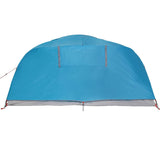 Camping Tent Dome 4-Person Blue Waterproof 94728