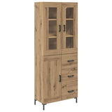 Highboard 2 pcs Artisan Oak 69.5 x 34 x 180 cm Engineered Wood 3415990