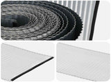 Lawn Edging 20 m x 20 cm Galvanised Steel Silver 42030325