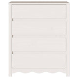 Chest of Drawers with Drawer Drammen White 76.5 x 40 x 91 cm 42003053