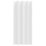 Blackout Curtains with Rings 2 pcs Pure White 225 x 140 cm 4107385