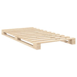 Bed Frame Pine Solid pine wood Single Durable Bed Frame 3281557