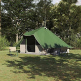 Tipi Tent with Roof Green 358 x 296 x 258 cm Taffeta 42000969