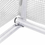 Greenhouse with Steel Frame White 30 m² 10x3x2 m 3188053
