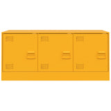 TV Cabinet Mustard Yellow 99x39x44 cm Steel 841646