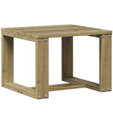 3 Piece Garden Lounge Set Impregnated Wood Pine 832634